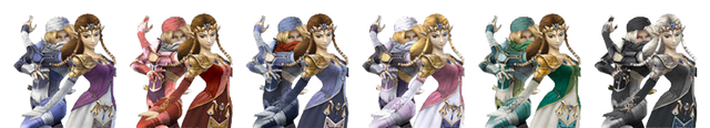 File:Princess Zelda & Sheik Palette Swaps.png