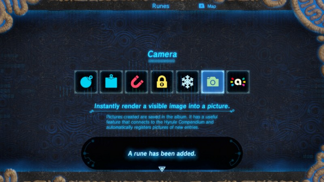 File:Breath of the Wild Runes (Camera) Camera Rune (Sheikah Slate).png