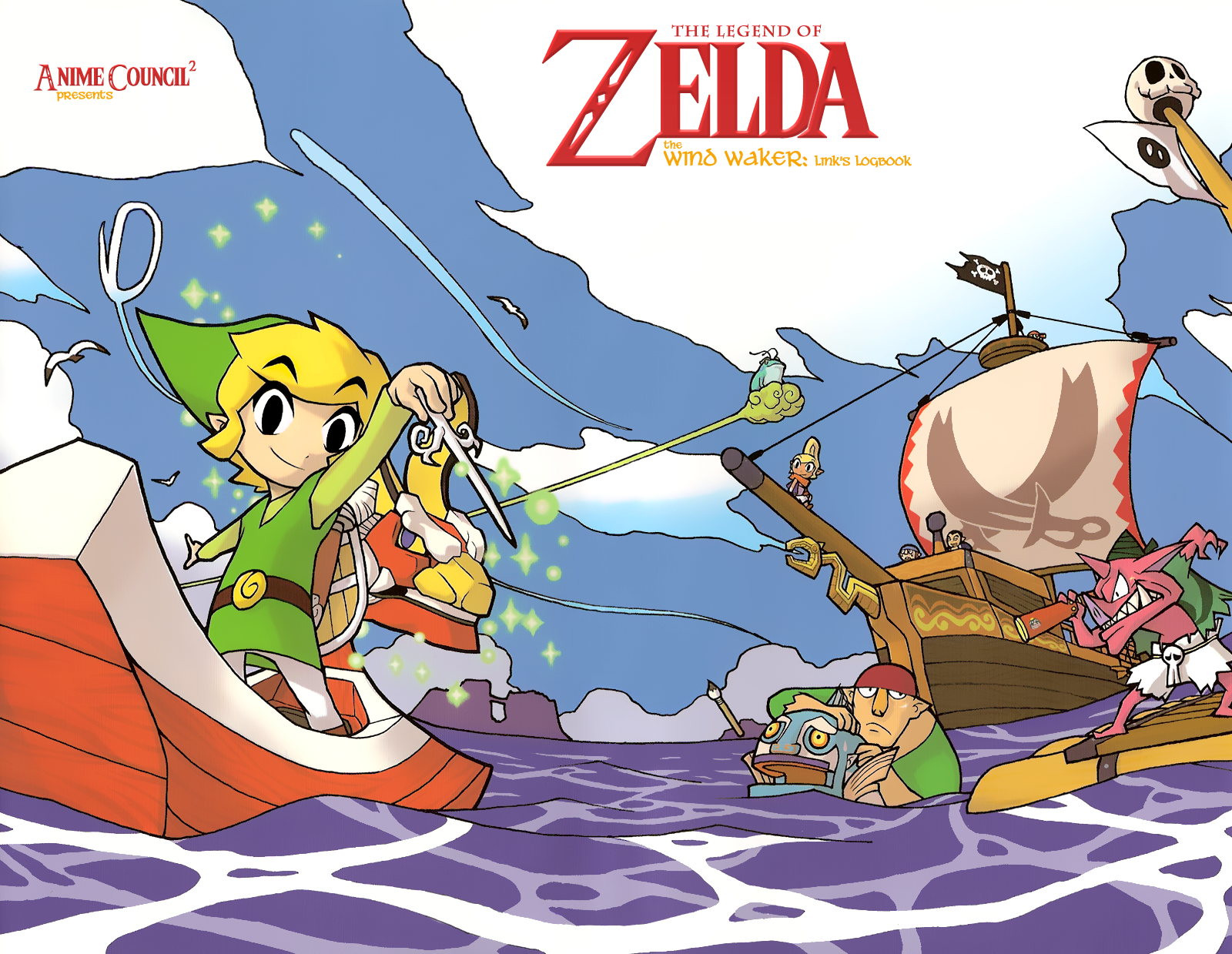 Image The Wind Waker Link S Logbook Png Zeldapedia
