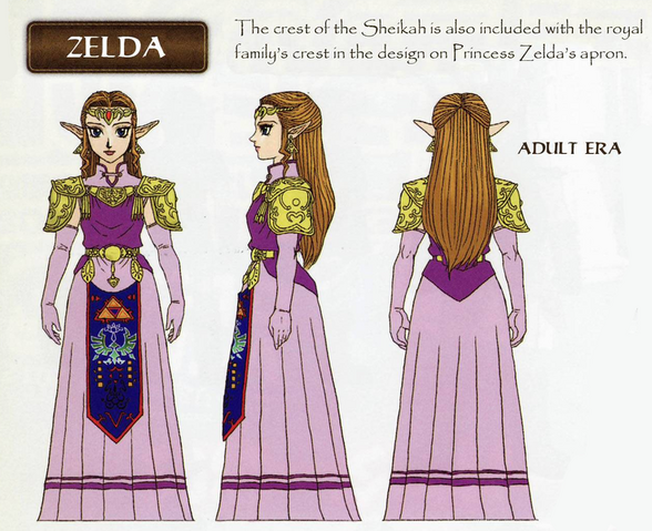 File:Ocarina of Time Artwork Princess Zelda - Adult Era (Concept Art).png