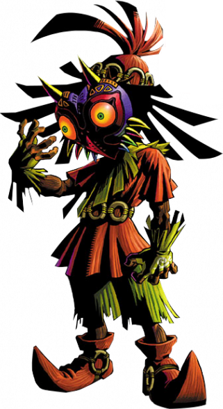 Majora&#039;s Mask - Skull Kid Minecraft Skin