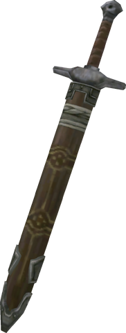 File:Twilight Princess Ordon Sword Ordon Sword in its Scabbard (Render).png