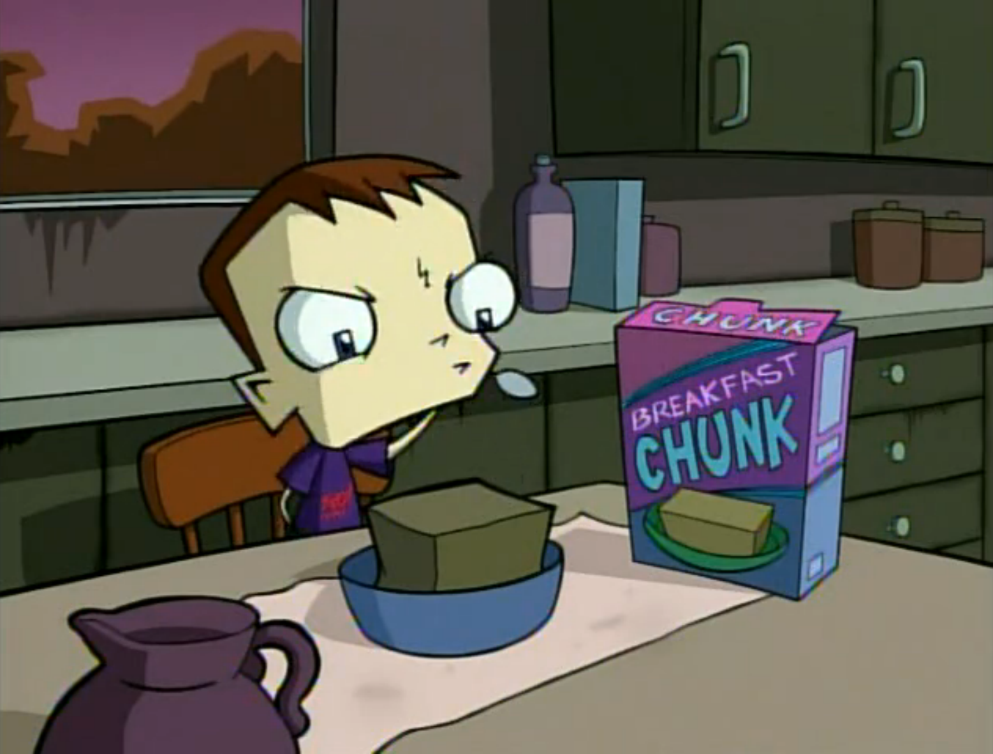 Breakfast chunks invader zim wiki fandom powered by wikia
