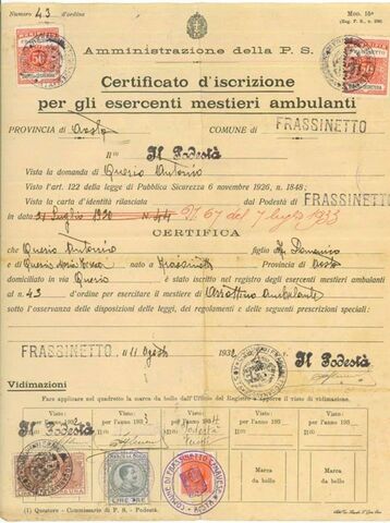 Fichier:Querio certificato ambulanti.jpg