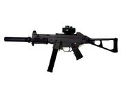 Submachine gun with scope
