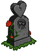 Heart Gravestone
